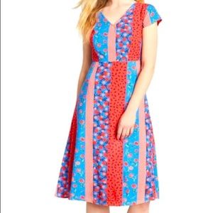 Sugar Hill Brighton ModCloth Xanthe Bloomin Lovely Floral Print Midi Dress